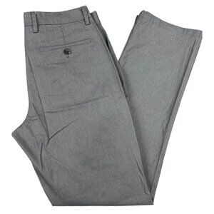 Old Navy Mens Ultimate Straight Casual Dress Comfort Pants Size 31/32 Light Grey